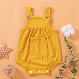 Yellow romper